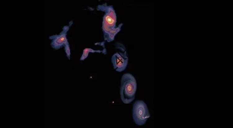 مینیاتور مارپیچ کهکشان